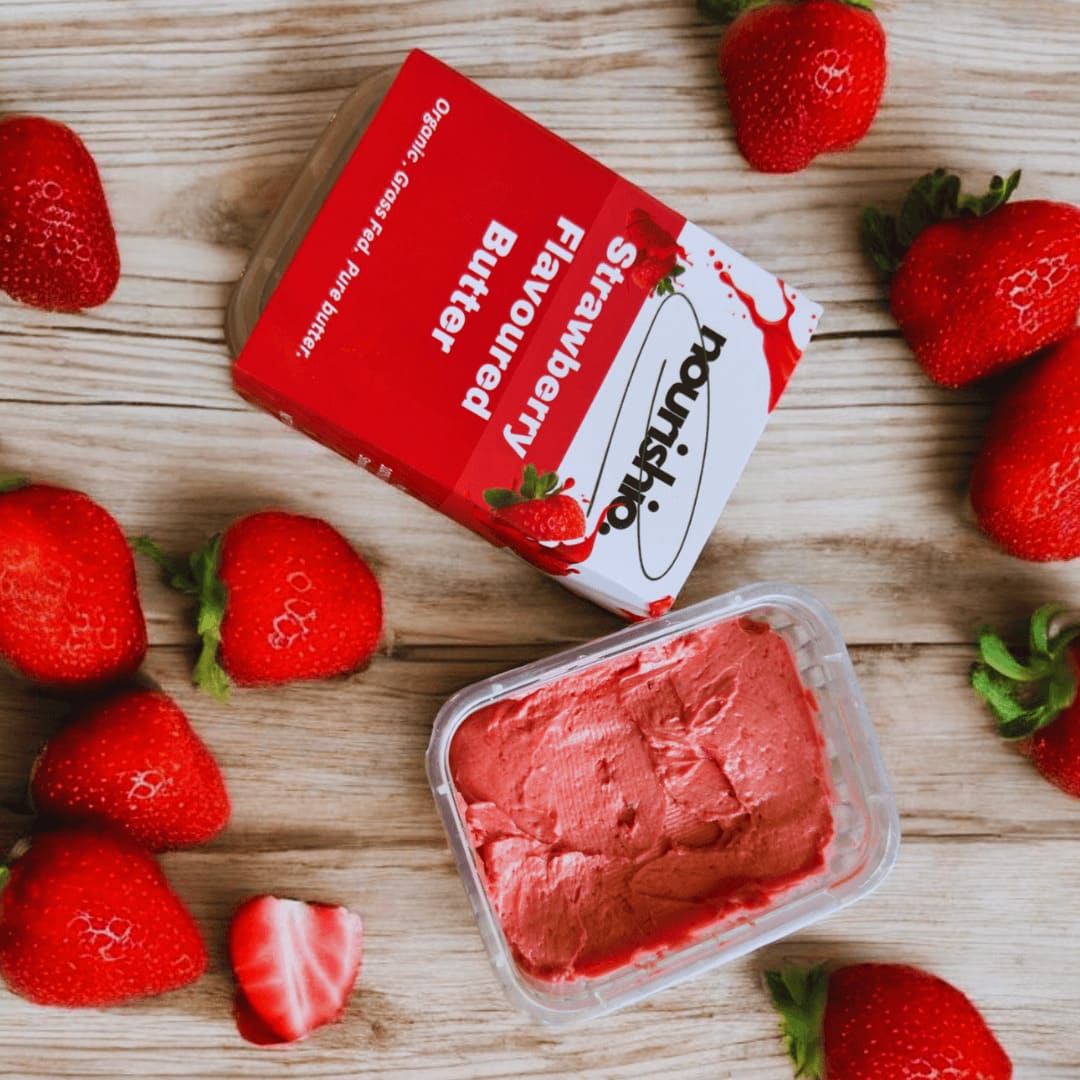 Strawberry Flavoured Butter-Organic