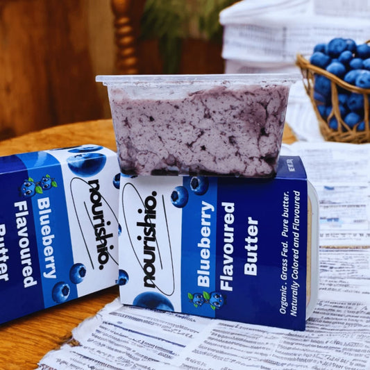 Blueberry Flavoured Butter-Organic
